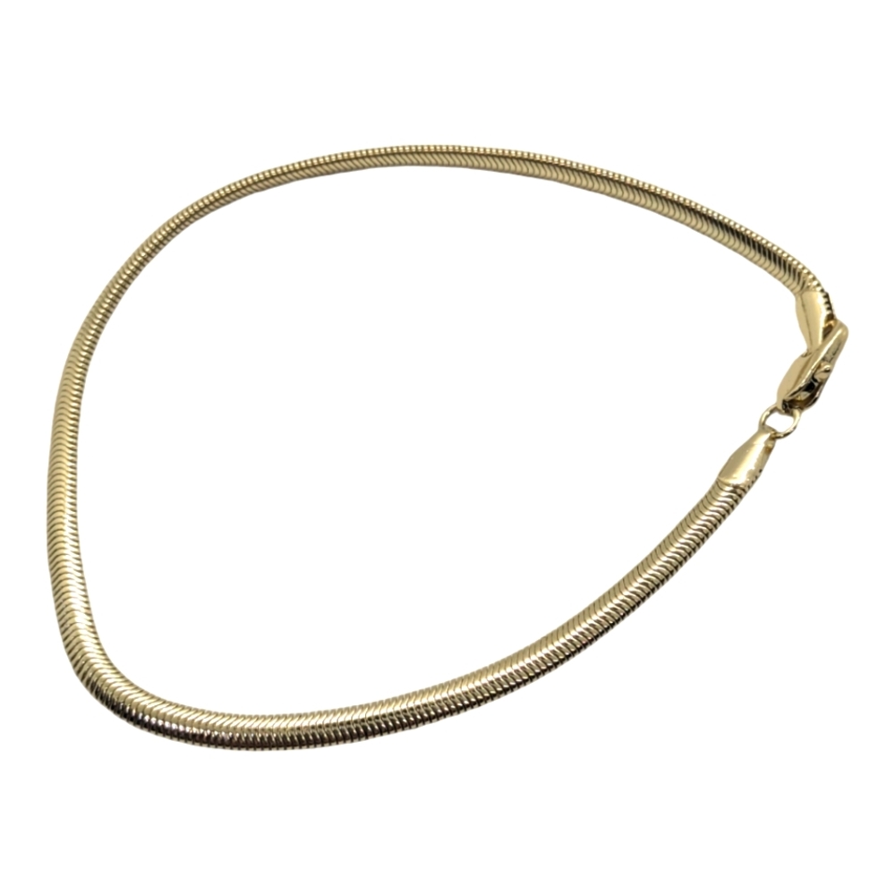 14 KT Gold Filled Serpentine Bracelet 7 inches